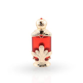 Ruslein concentrated perfume oil by Hamidi in ornate bottle